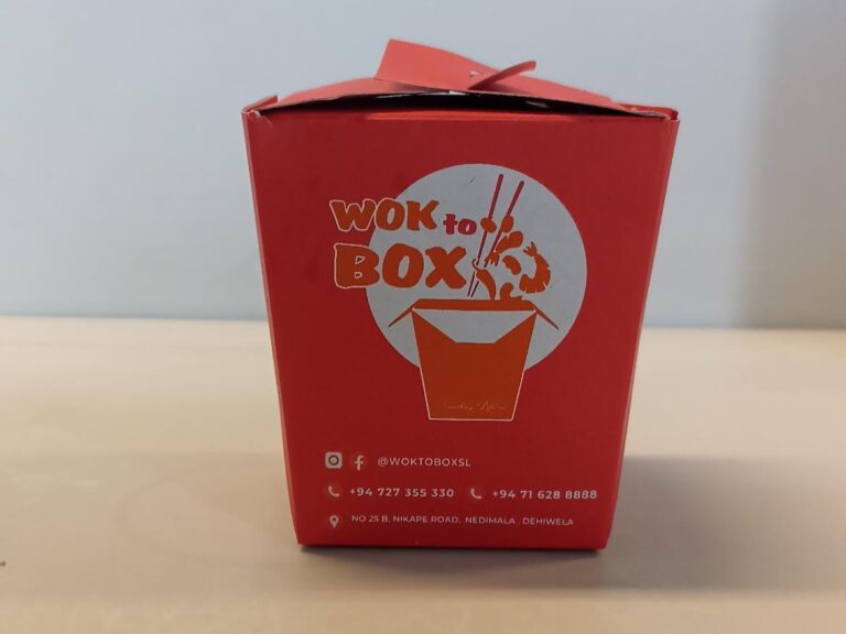 Wok to Box: good prices, great portions and speedy delivery